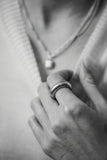 E.M. Diamond Channel Ring