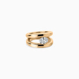 Nina Ring 2.0 with Oval Diamond