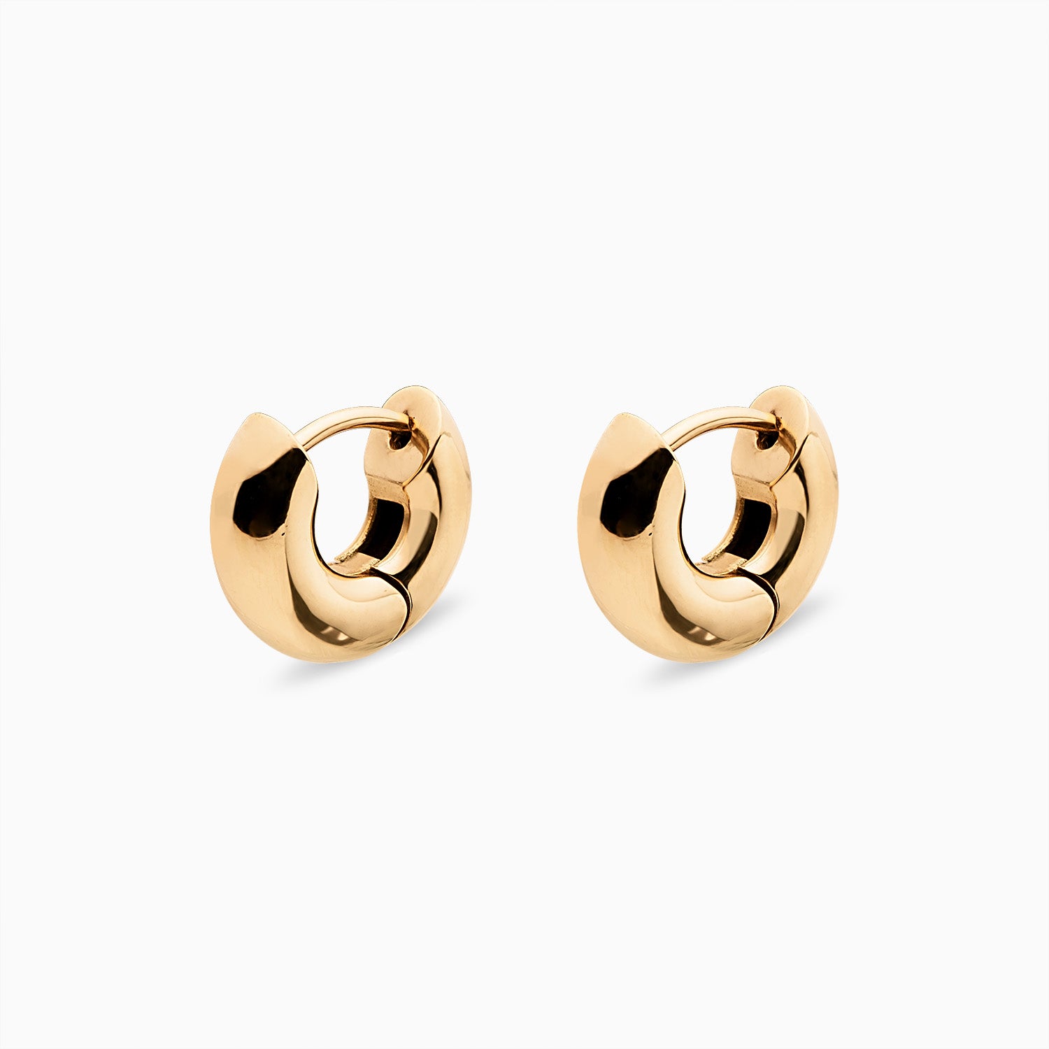 E.M. Mini Hoop in 18K