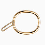 Cascade Oval Hinge Bangle in 18K