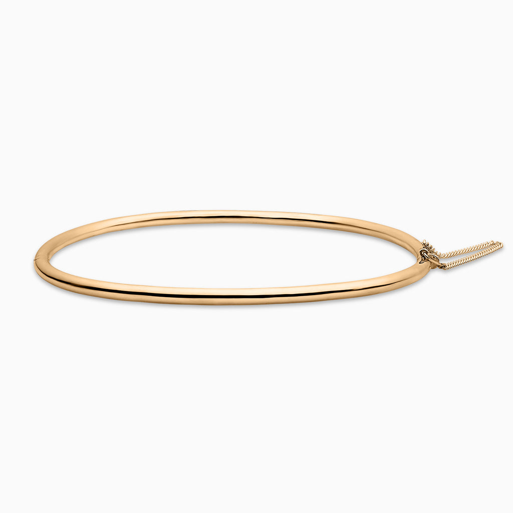Cascade Oval Hinge Collar in 18K