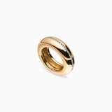 E.M. Diamond Channel Ring