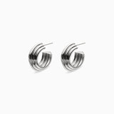 Souvenir Hoops in 18K