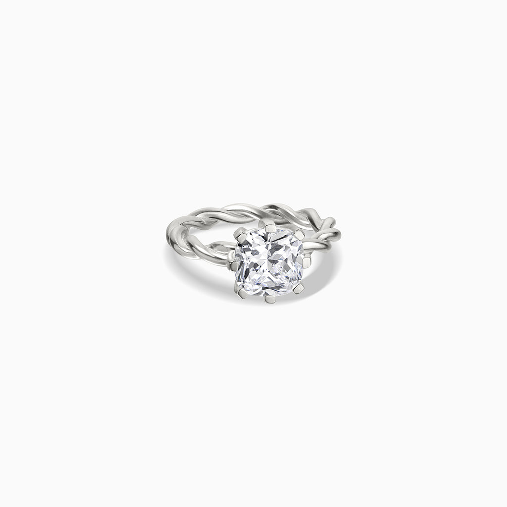 Cushion Cut 2ct Union Diamond Ring