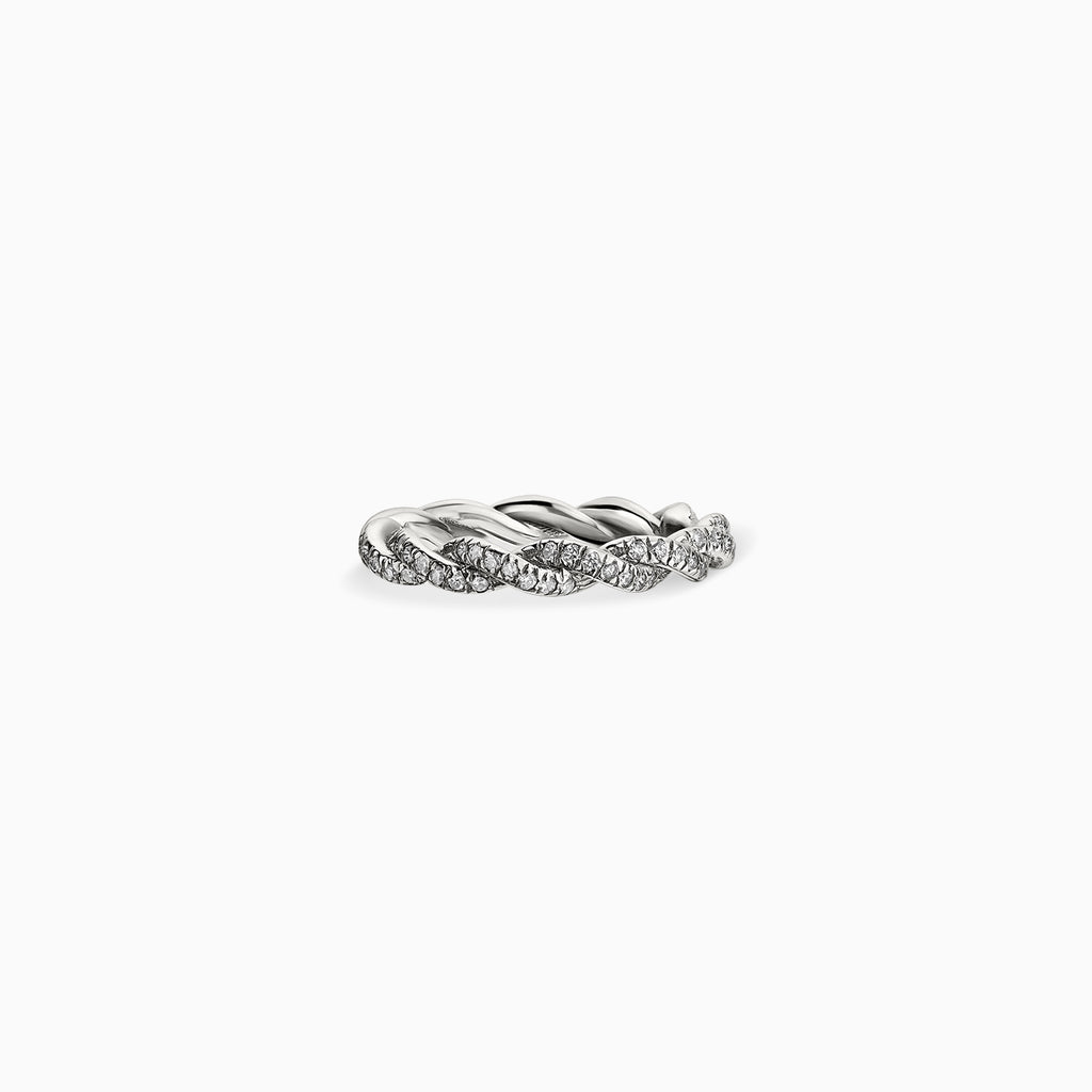 Union Diamond band in 18K White