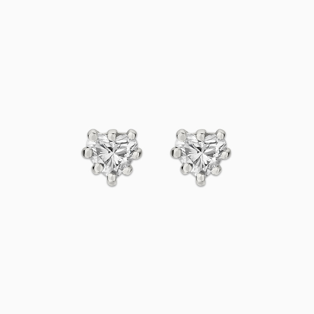 2.0ct Relic Heart Studs