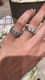 Celestial Oval Cut Diamond Ring