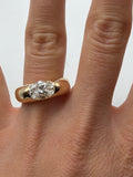 Celestial Oval Cut Diamond Ring