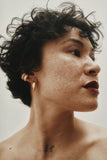 E.M. Large Hoops in 18K