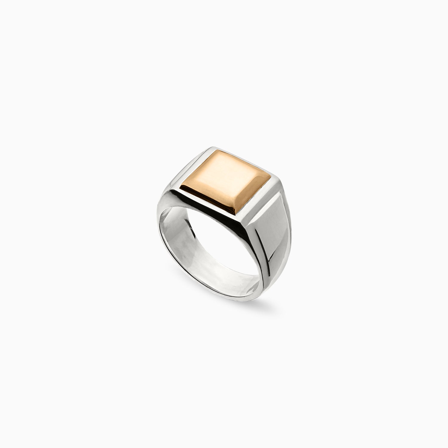 Simulated Stone Signet Ring